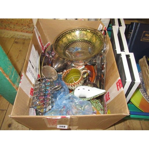 149 - BOX OF MISCELLANEOUS ITEMS