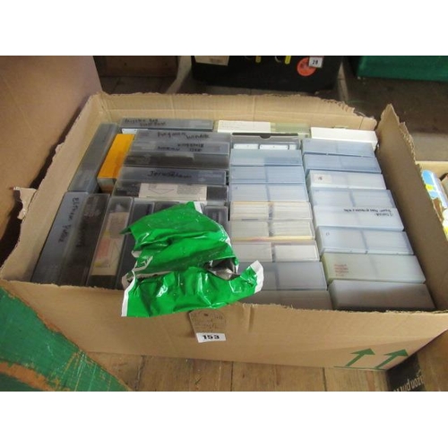 153 - BOX OF SLIDES FROM AROUND THE WORLD