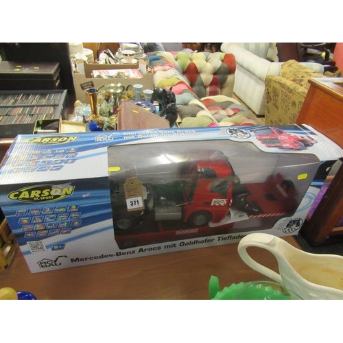 371 - BOXED RADIO CONTROL TRUCK