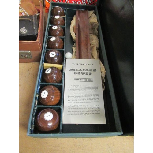 457 - BOXED TAYLOR ROLPH BILLIARD BOWLS