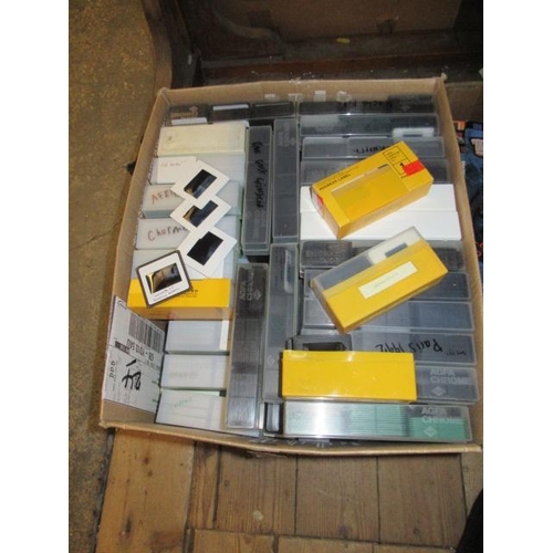 535 - BOX OF SLIDES