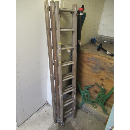 560 - WOODEN LADDERS