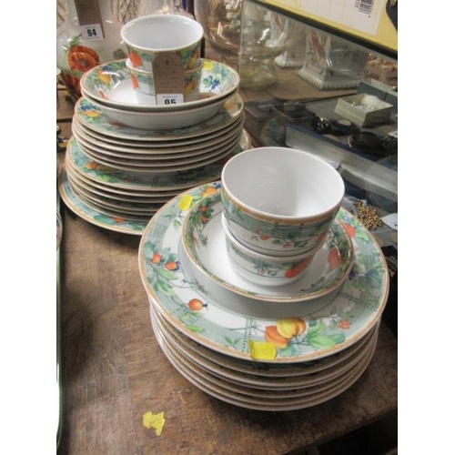 95 - QUANTITY OF EDEN PATTERN DINNERWARE