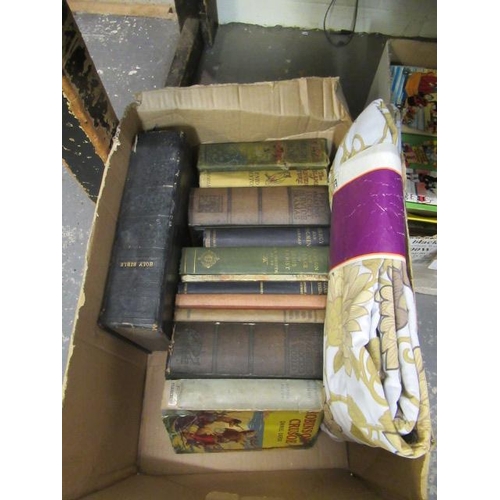 15 - BOX OF VINTAGE BOOKS