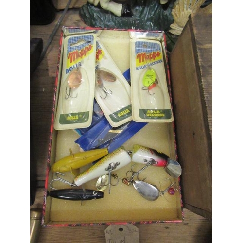 3 - TIN OF MEPPS FISHING HOOKS