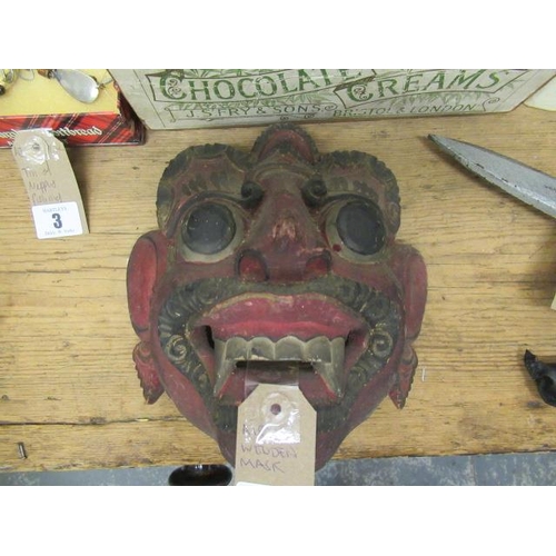 5 - WOODEN MASK