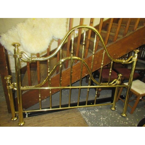 829 - BRASS BED FRAME