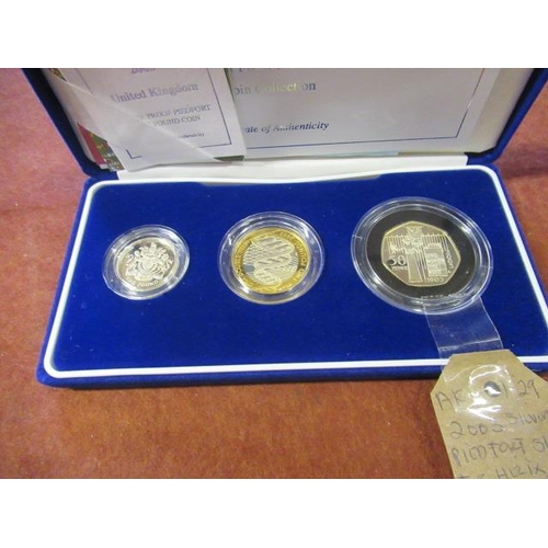 720 - 2003 SILVER PEIDFORT PROOF COIN SET