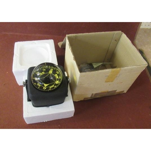 13 - BOXED MARINE COMPASS