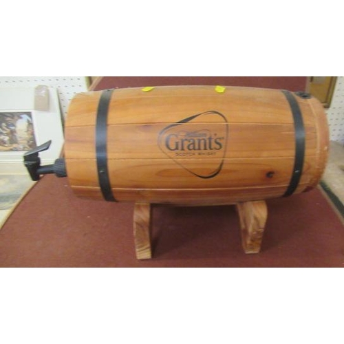 23 - GRANTS WHISKY BARREL