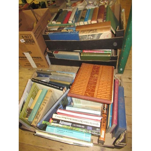 138 - THREE BOXES OF BOOKS