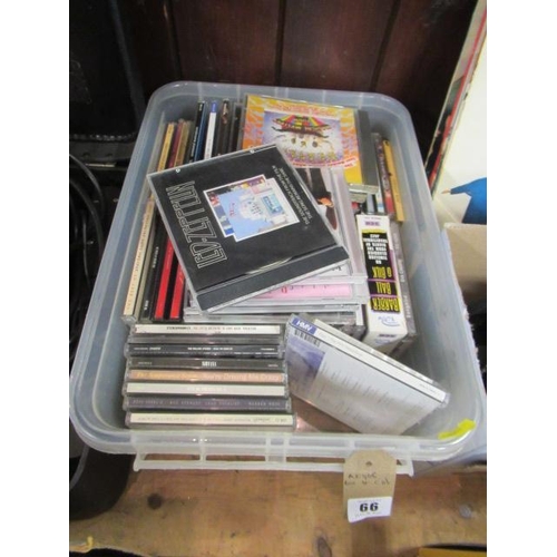 66 - BOX OF CDS