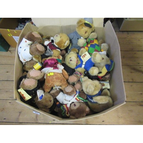 87 - LARGE BOX OF COLLECTABLE TEDDY BEARS