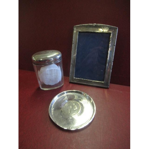300 - SILVER PHOTO FRAME ETC