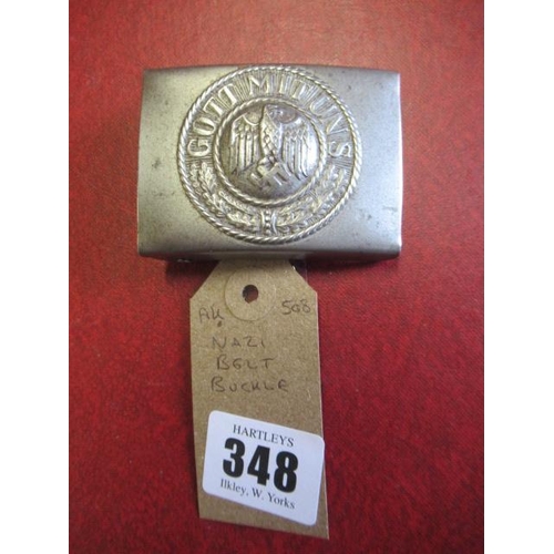 348 - NAZI BELT BUCKLE