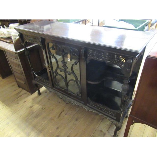 982 - ORNATE EDWARDIAN SIDEBOARD