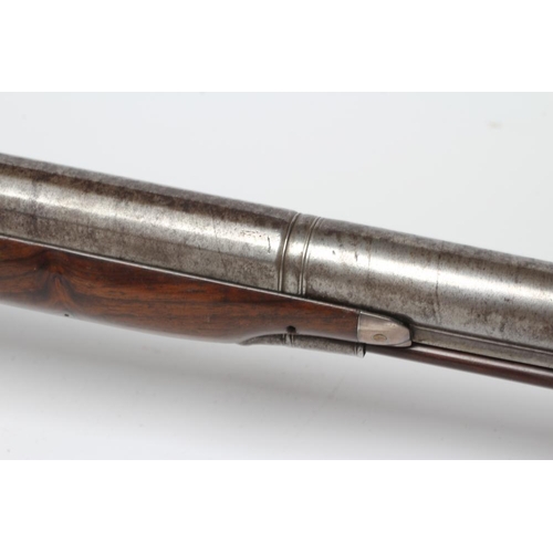 415 - A PERCUSSION SHOTGUN by Seager, late 19th century, the 32