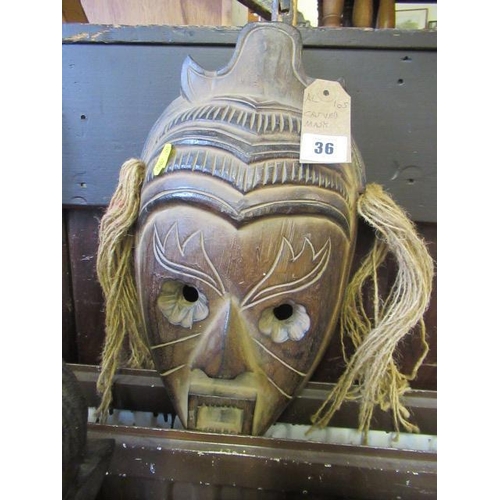 36 - CARVED MASK