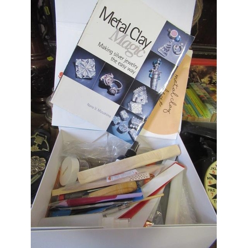 38 - METAL CLAY JEWELLERY KIT AND BOARD