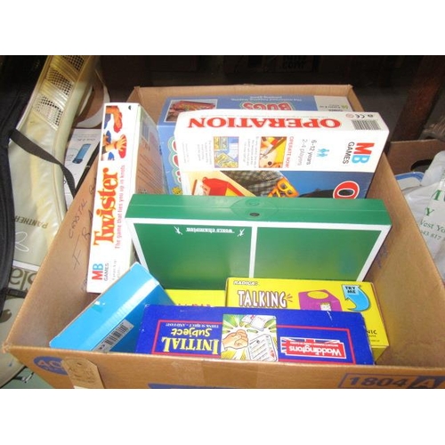 125 - BOX OF GAMES