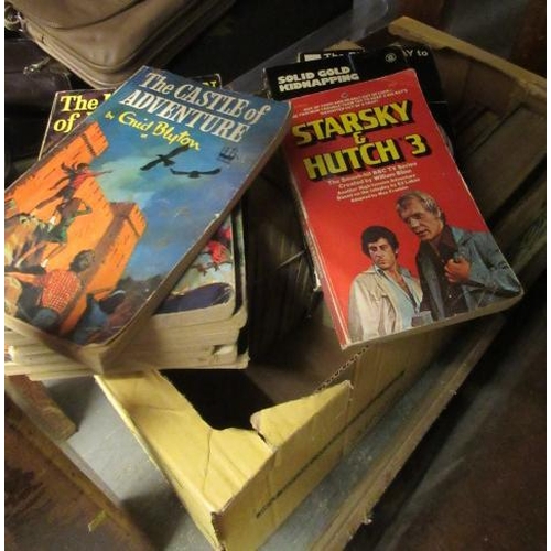 132 - BOX OF ENID BLYTON BOOKS ETC