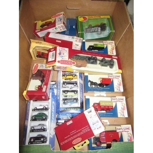 171 - BOX OF BOXED DAYS GONE BY AND OTHER MODEL VEHICLES