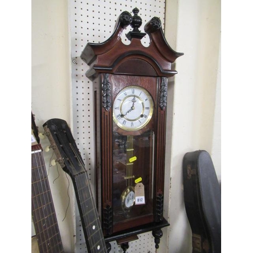 812 - VIENNA STYLE WALL CLOCK