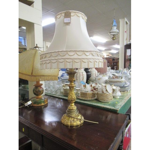 170A - GILT TABLE LAMP