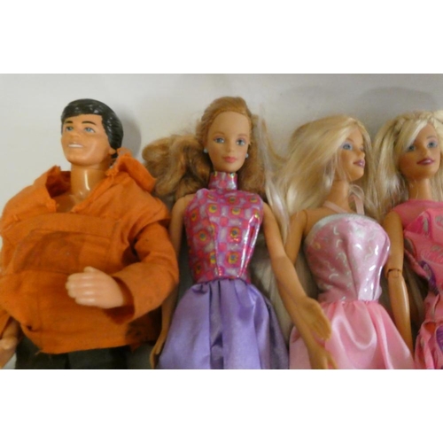 28 - Twelve Barbie dolls, comprising one Mattel 1983 Ken and eleven later Barbies