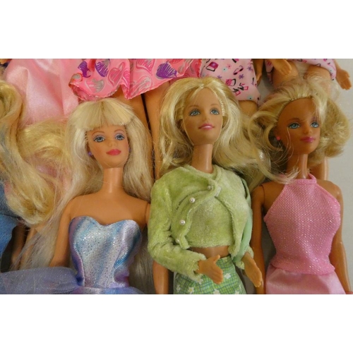 28 - Twelve Barbie dolls, comprising one Mattel 1983 Ken and eleven later Barbies