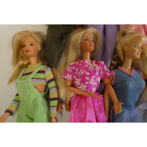 28 - Twelve Barbie dolls, comprising one Mattel 1983 Ken and eleven later Barbies