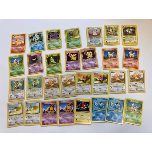 Approximately 593 Pokemon cards, comprising 266 1999 Pokemon, 116 1999 ...