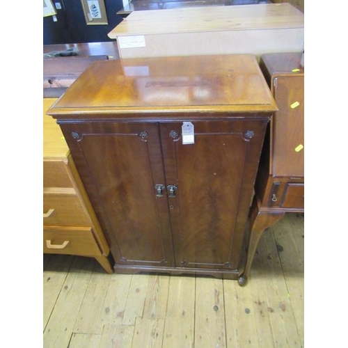 1112 - WALNUT CABINET