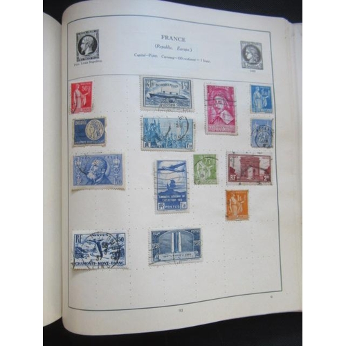 673 - FOUR ALBUMS OF BRITISH AND WORLD STAMPS