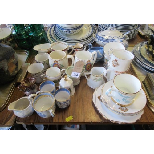108 - QUANTITY OF WEDGWOOD AND OTHER CHINA