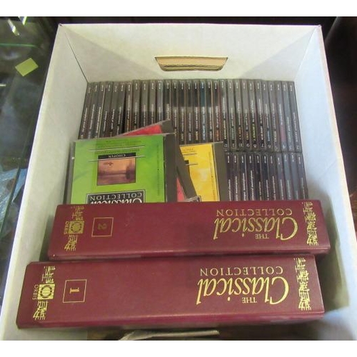 71 - BOX OF CDS AND CLASSICAL MUSIC