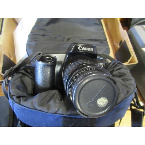 83 - CANON EOS 1000F CAMERA AND ANOTHER