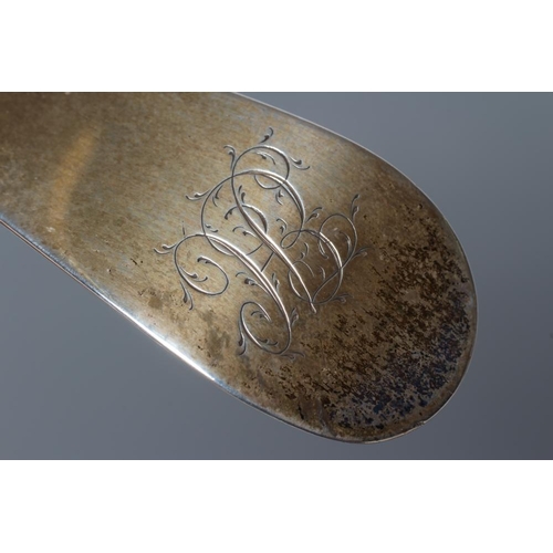 141 - A GEORGE III SILVER LADLE, by George Smith III, London 1784 (incuse duty mark), in Old English patte... 