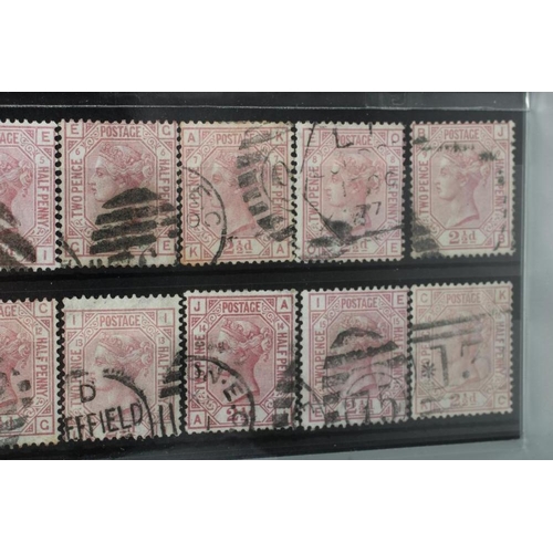 149 - RANGE OF VARIOUS GB SURFACE PRINTED ON FOUR STOCKCARDS, mixed condition, includes a range of SG141 2... 