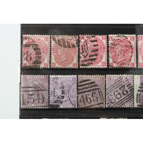 149 - RANGE OF VARIOUS GB SURFACE PRINTED ON FOUR STOCKCARDS, mixed condition, includes a range of SG141 2... 