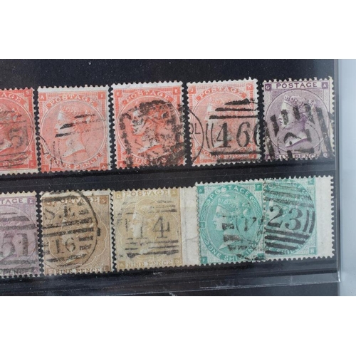 149 - RANGE OF VARIOUS GB SURFACE PRINTED ON FOUR STOCKCARDS, mixed condition, includes a range of SG141 2... 