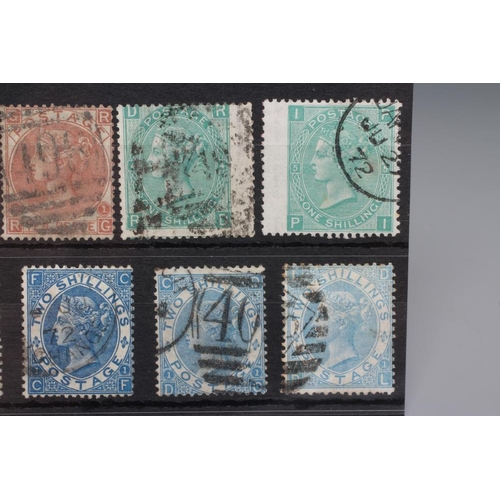 150 - COLLECTION OF GB VARIOUS SURFACE PRINTED ON STOCKCARD, mixed condition, generally heavy cancellation... 