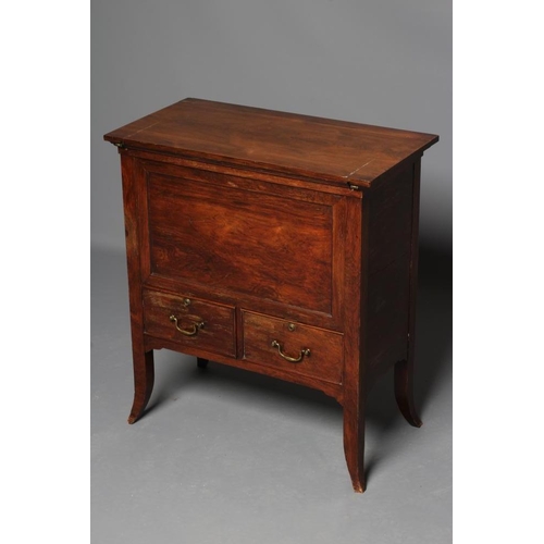 623 - A MAPLE & CO. LONDON ROSEWOOD COCKTAIL CABINET, early 20th century, of oblong form, the hinged lid o... 