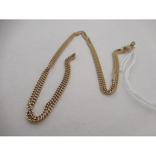 143 - 9CT GOLD CHAIN NECKLACE 4.2g