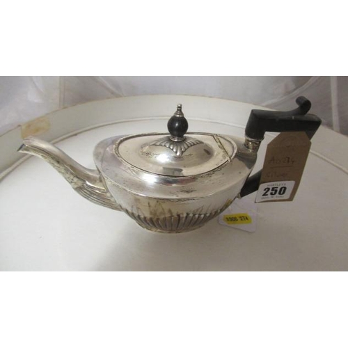 250 - SMALL SILVER TEAPOT