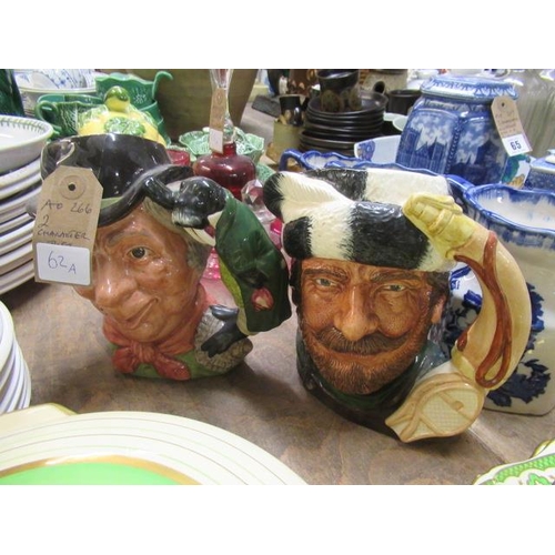 62A - TWO CHARACTER JUGS
