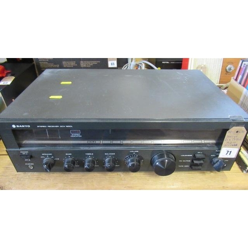 71 - SANYO DCX 1950L AUDIO RECEIVER