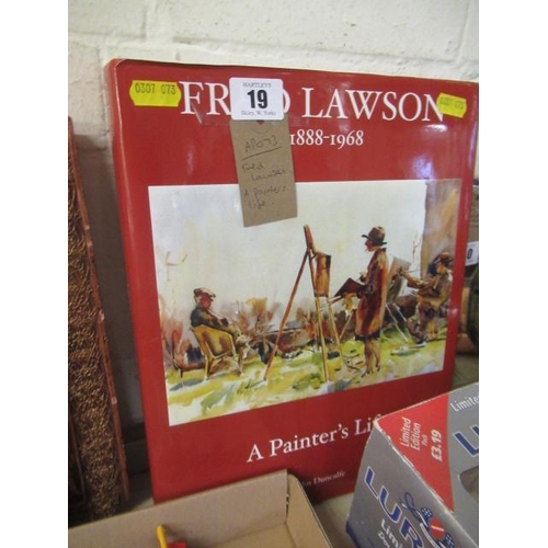 19 - FRED LAWSON A PAINTERS LIFE BOOK