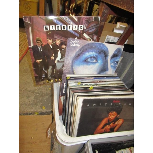 373 - BOX OF LP RECORDS