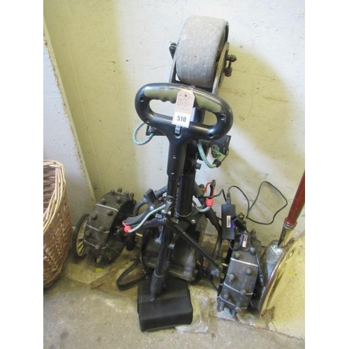 ELECTRIC GOLF TROLLEY BATTERY AND CHARGER
